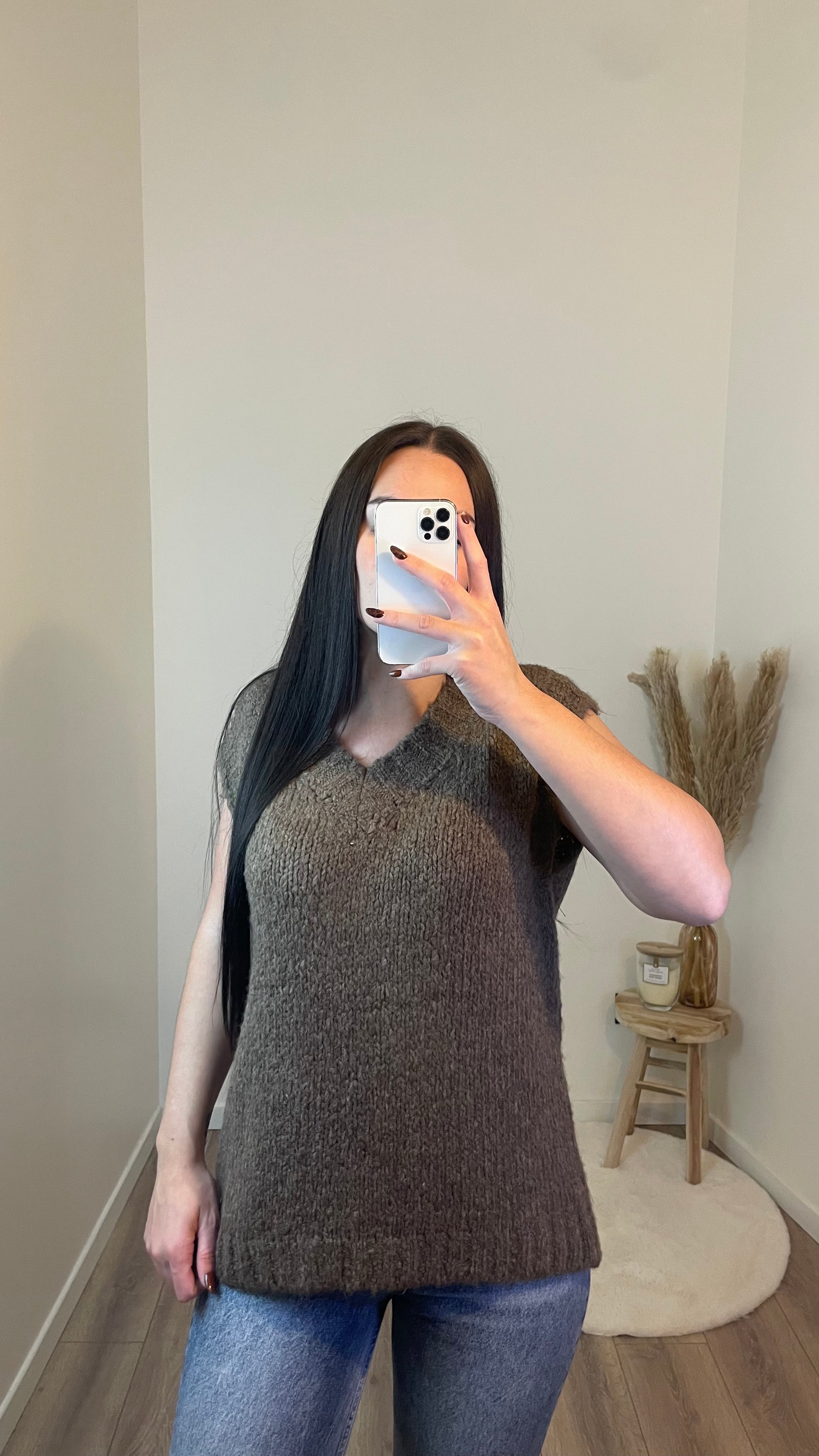 Pull sans manches ZOE