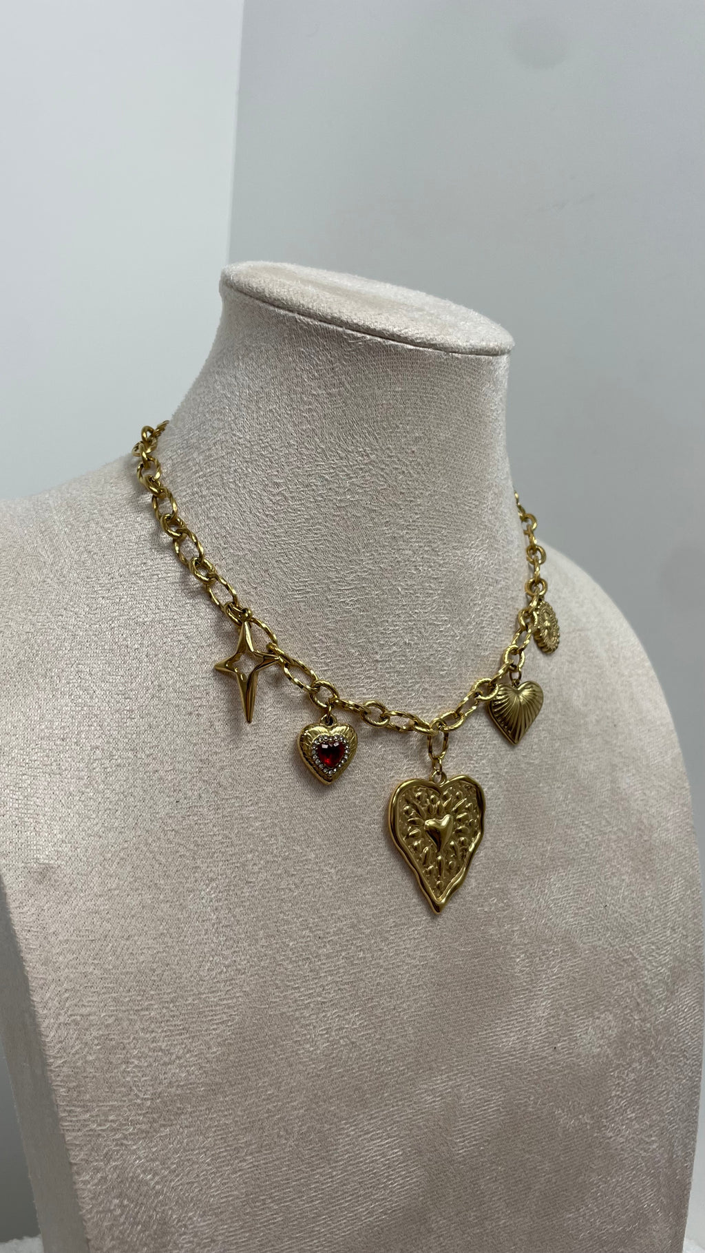 Collier Breloque ROSA