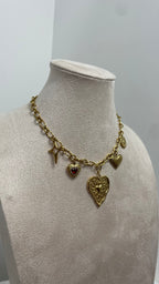 Collier Breloque ROSA