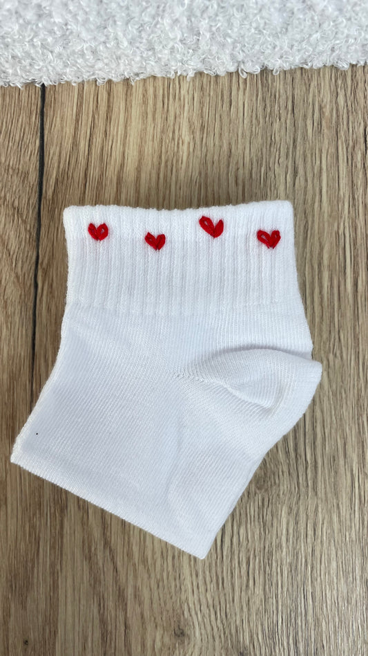 Chaussette Coeur